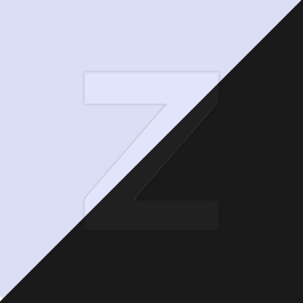 Letter Z Transparent Design