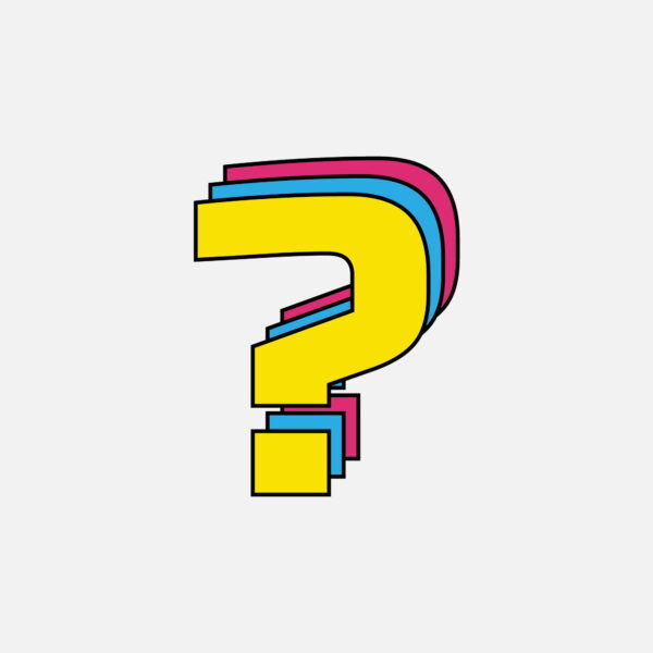 Question Symbol Tricolor Design