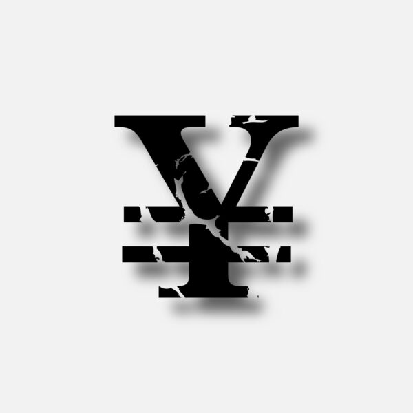 Yuan Symbol With Horror Scar