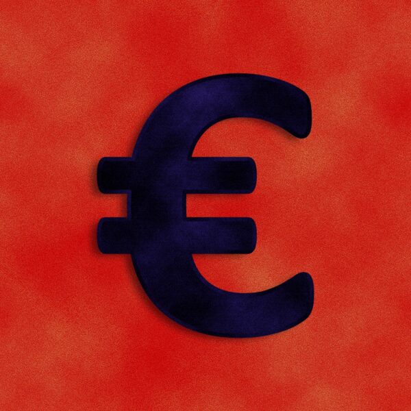 Euro Symbol Velvet Design