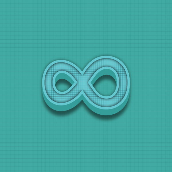 Infinity Symbol Grid Design