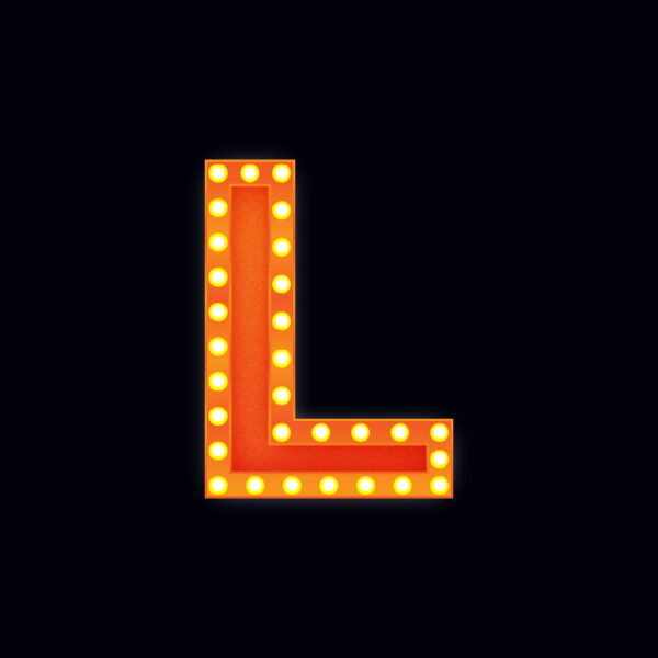 Letter L Show Light Design