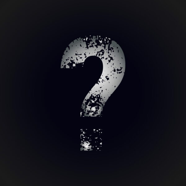 Question Symbol Grunge Design