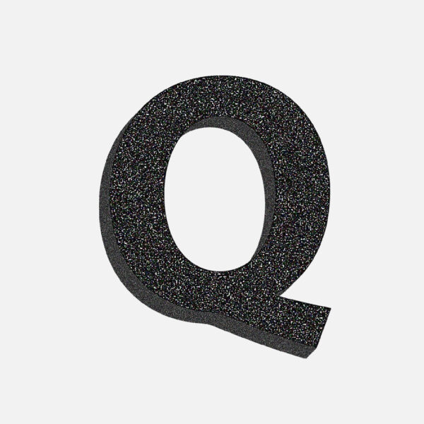 Letter Q Stone Design