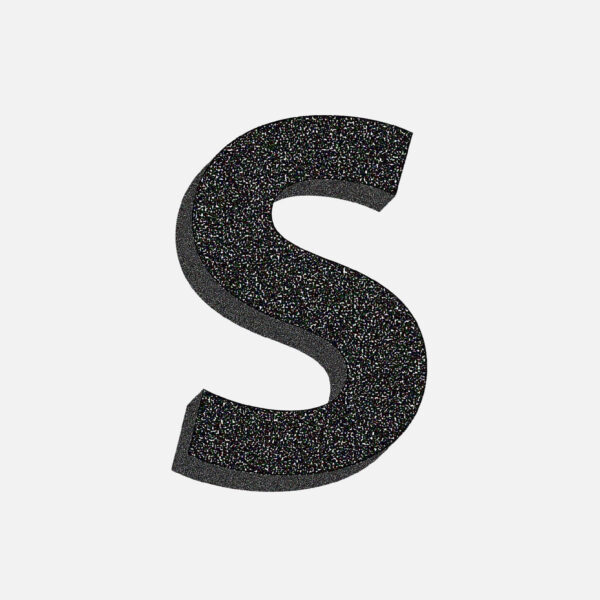 Letter S Stone Design