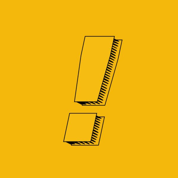 Exclamation Symbol Brush Design