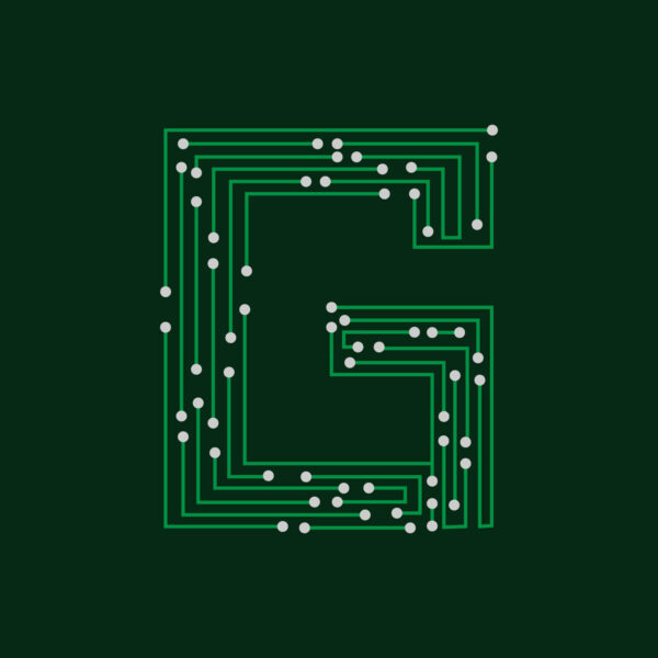 Letter G Circuit Board Design